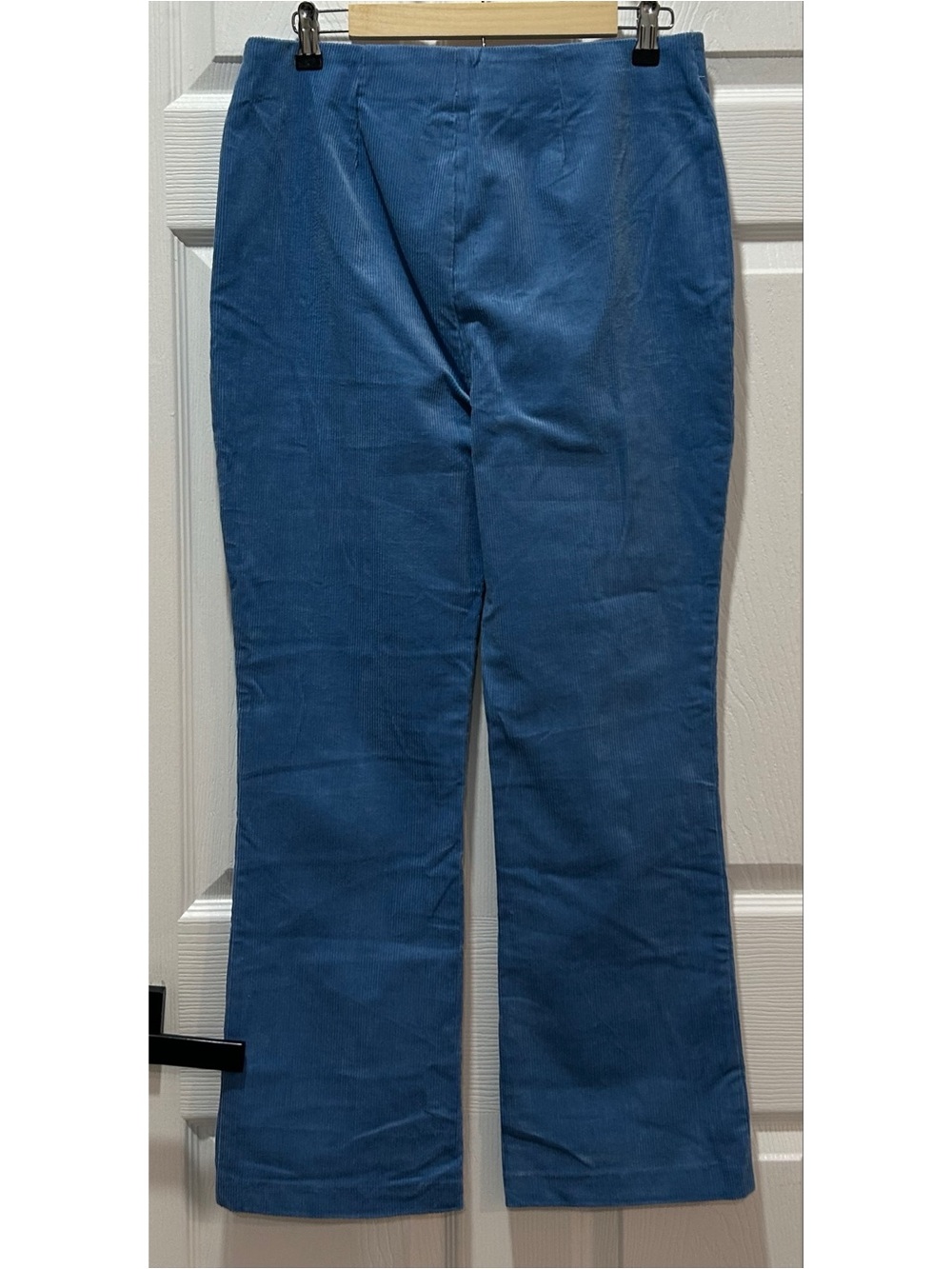 Tuckernuck Ashford Pants Women’s XL Blue Corduroy High Rise Kick Flare Boho NWT - Picture 3 of 7